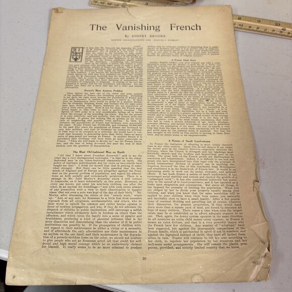engraving: Killing Time / Harper's Weekly April 4 1908 James Montgomery Flagg - Picture 10 of 10